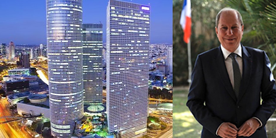 CCIIF. Cérémonie spéciale à l’occasion du départ de L’Ambassadeur de France en Israël, Éric Danon.